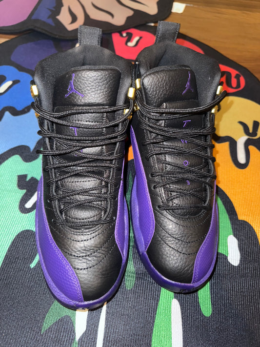 Size 8 Jordan 12 field purple