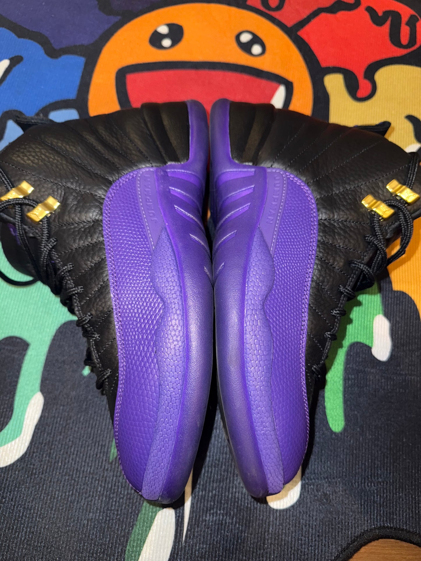 Size 8 Jordan 12 field purple